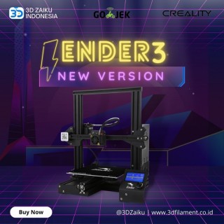 Original Creality Ender 3 Versi Terbaru Best Selling 3D Printer V Slot - Kardus Minus